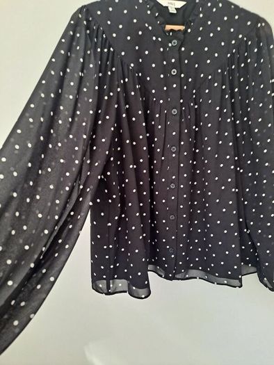 Marks & Spencer polka dot blouse size UK 16