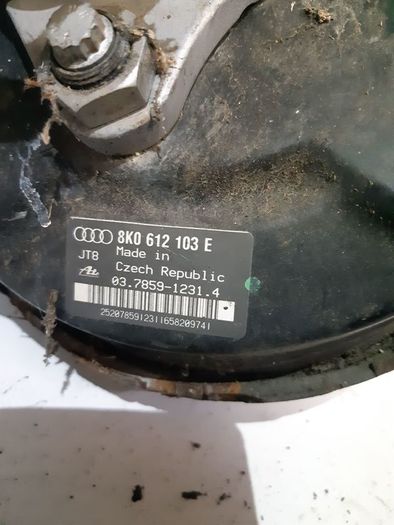 Audi A4 B8 Brake Master Cylinder Servo 8K0612103E