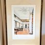 Large Original Print King's Inns Library By David Evans Image 6