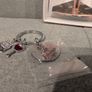 40th birthday glass & keyring Image 2