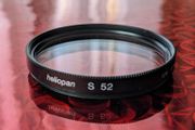 heliopan uv filter 52mm, made in Germany