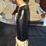 Beautiful Old Statue of  St. Martin de Porres, the Saint holding a broom and a book, accompanied by a Dog and a Dove at his feet, Ideal for Home or Stage Movie Props Postage Available or Collection Image 6