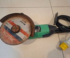Hitachi G 23ST 230mm Angle Grinder 110v