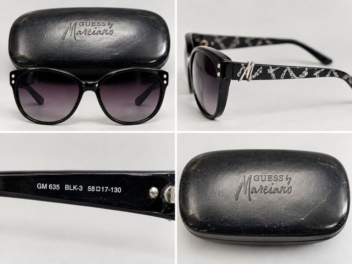 Guess by Marciano GM 635 Sunglasses - Black - Case