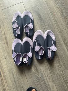 aqua shoes 3 pairs