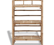 3-tier Bamboo Plant Rack