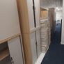 Office Tambour Cabinet Lockable 120 cm Image 2