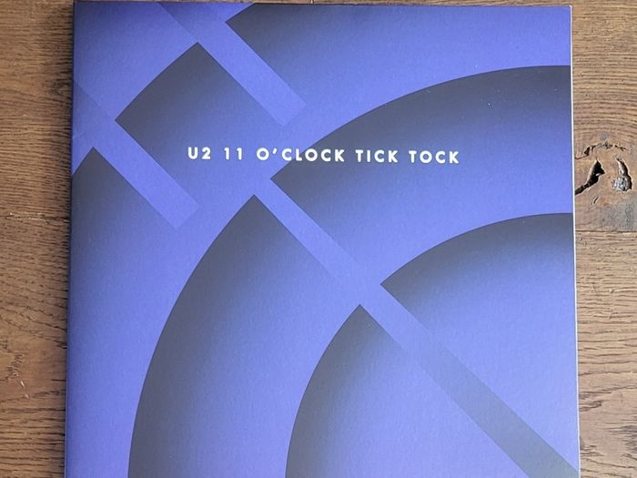 U2 - 11 O'Clock Tick Tock - 12" RSD coloured vinyl record