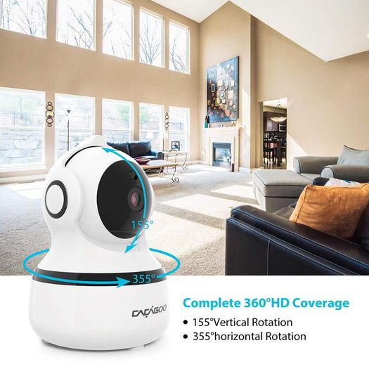 Baby Camera Monitor Baby Monitor with Camera Video Baby Monitor and Night Vision  720P HD Two-Way Audio  Built-in Lullaby Player  Motion & Temperature Sensor for Baby,Elder,Pet