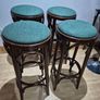 vintage bentwood cafe / bar stools Image 2