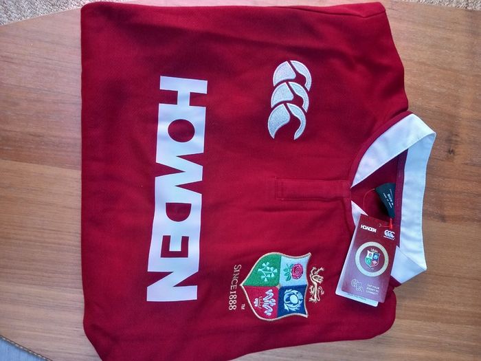 British and Irish Lions Rugby Jersey, Brand New with tags
