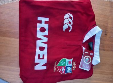 British and Irish Lions Rugby Jersey, Brand New with tags