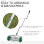 Heavy Duty Garden Rolling Lawn Aerator Steel Grass Roller Image 4