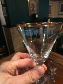 vintage snowball glasses