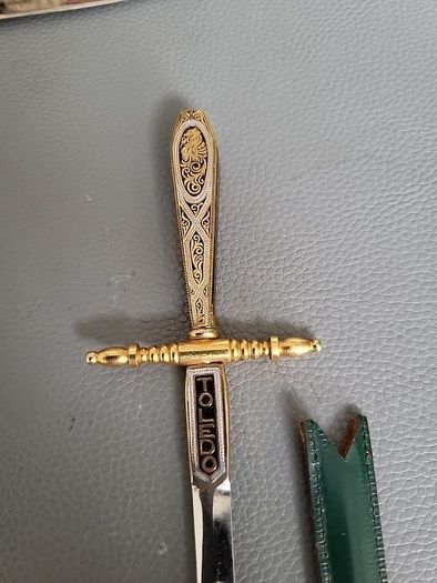 Letter opener sword shape