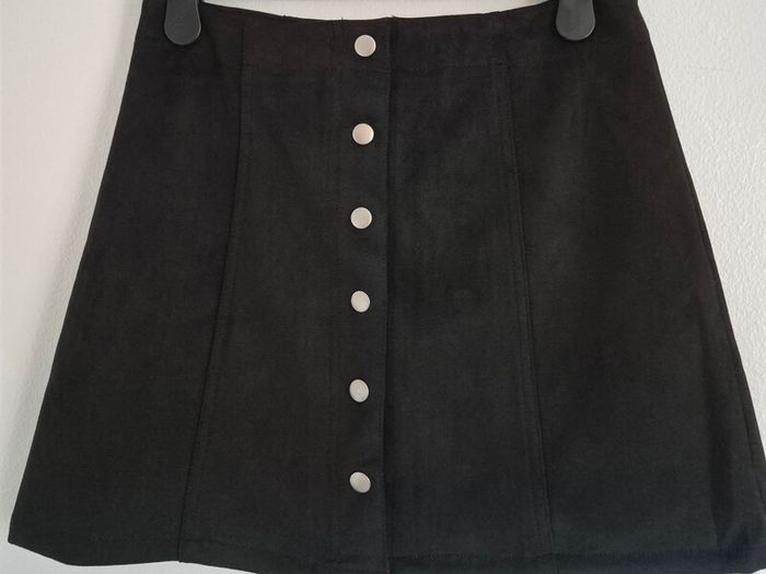 Black Velvet Skirt
