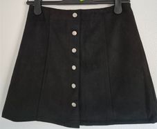 Black Velvet Skirt