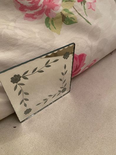 ShabbyChic Set of 3Mirror Bases 5euro