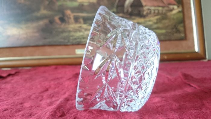 Galway Cut Crystal Bowl With Stamp And Label Made In Ireland