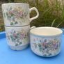 Carrigdhoun pottery cups and sugar bowl Image 2