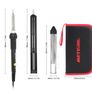 BRAND NEW 14pcs 60W Soldering Iron Kit Welding Tools Adjustable Temperature 200-450 Soldering Tips Desoldering Pump Solder Wire Tool bag Image 4