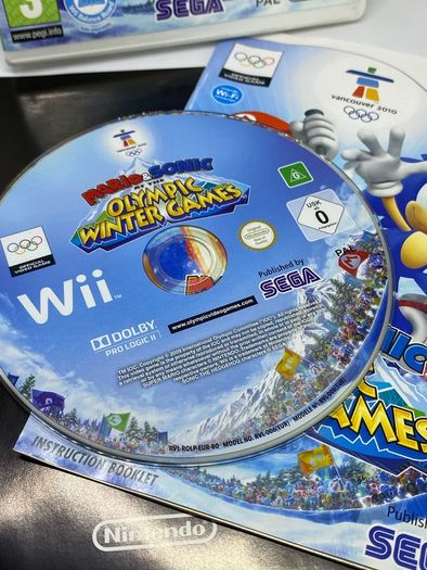 Mario and sonic Olympic winter games wii