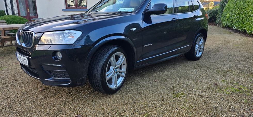 2013 BMW X3 2.0D M-Sport XDRIVE Auto black/cream