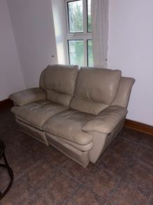 Leather couch