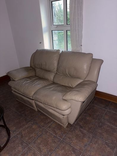 Leather couch