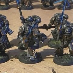 Warhammer 40k Grey Knights ten man Strike/Purifier Squad