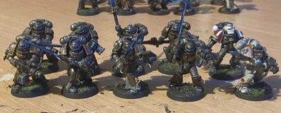 Warhammer 40k Grey Knights ten man Strike/Purifier Squad