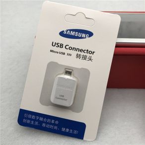 2 X Genuine Samsung OTG Micro USB (Male) to USB-A (Female) QC 3.0-2.0 Charger & Sync Convertor Adapter (Brand New/Warranty)