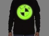 Glow in the dark Bmw Logo sweatshirt jumper bmw sweatshirt for bmw driver