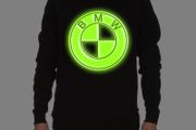 Glow in the dark Bmw Logo sweatshirt jumper bmw sweatshirt for bmw driver
