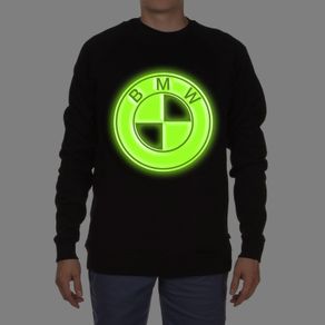 Glow in the dark Bmw Logo sweatshirt jumper bmw sweatshirt for bmw driver