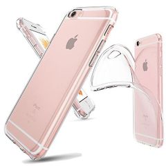 iPhone 7 iPhone 8 Thin Silicone Case Gel Clear TPU Back Protective Cover