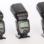 Three Yongnuo YN600EX-RT II flashguns with bag and accessories Image 6