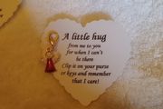 Angel Keyring With Message