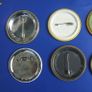 BUTTON BADGES (55mm diameter) - collectible large-size badges from the 1980's and 1990's Image 9