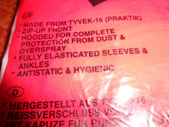 Disposable Overall x 3 for Sale