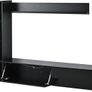 3-Piece with LED Lighting, High Gloss Black - Living Room Furniture Set with TV Lowboard, Display Case & Wall Shelf, Modern, for Large TVs up to 79 Inches Black Image 4