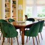 Mahogany Table & Foxford Dining Chairs Image 3