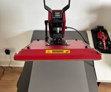 Semi Industrial Heat Press  38x38cm 1600W Excellent Condition