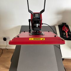 Semi Industrial Heat Press  38x38cm 1600W Excellent Condition
