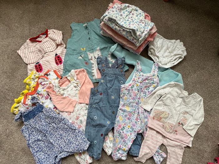 Baby girl clothes bundle 3-6months