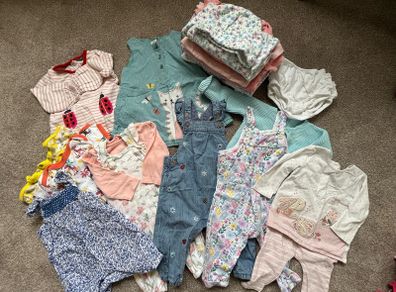 Baby girl clothes bundle 3-6months