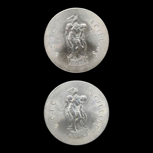 Eire 2 x 10 shillings 1966 Easter Rising Silver Coin