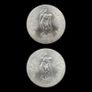 Eire 2 x 10 shillings 1966 Easter Rising Silver Coin Image 6