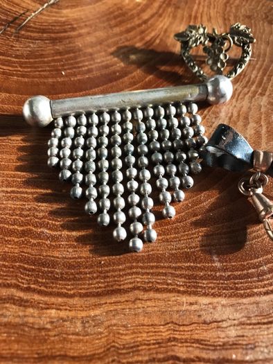 3 vey old brooches
