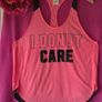 Top Victoria secrets pink medium racer back sportswear top Image 8